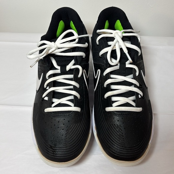 Nike Softball Cleat Zoom Hyperdiamond 3 Elite Women Size 10 AV3043-009 Black - Picture 3 of 8